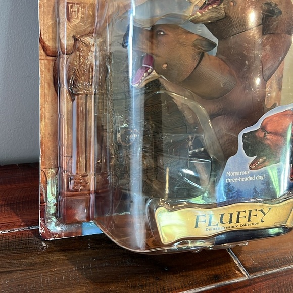 🧙♂️New 2001 Mattel Harry Potter Sorcerer's Stone Deluxe Creature Fluffy Figure - Picture 3 of 7